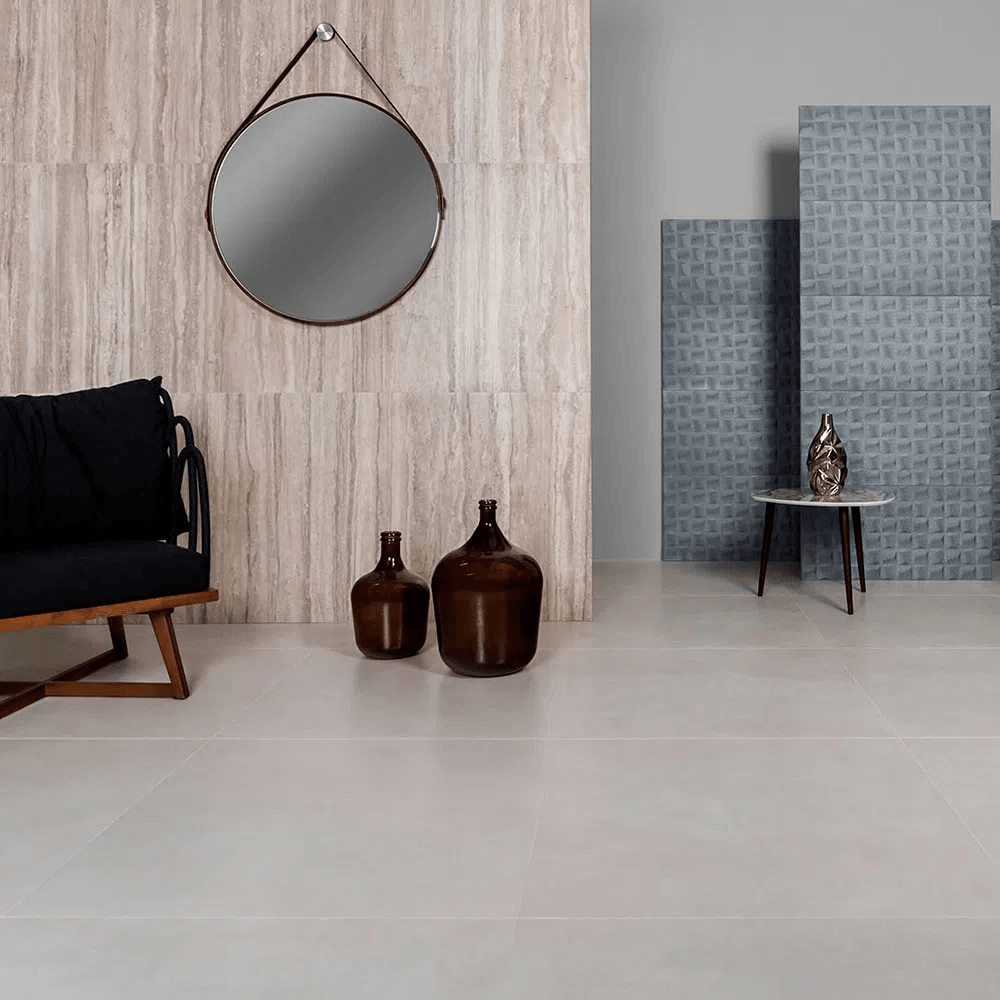 Porcelanato Eliane Munari Cinza 60x60cm