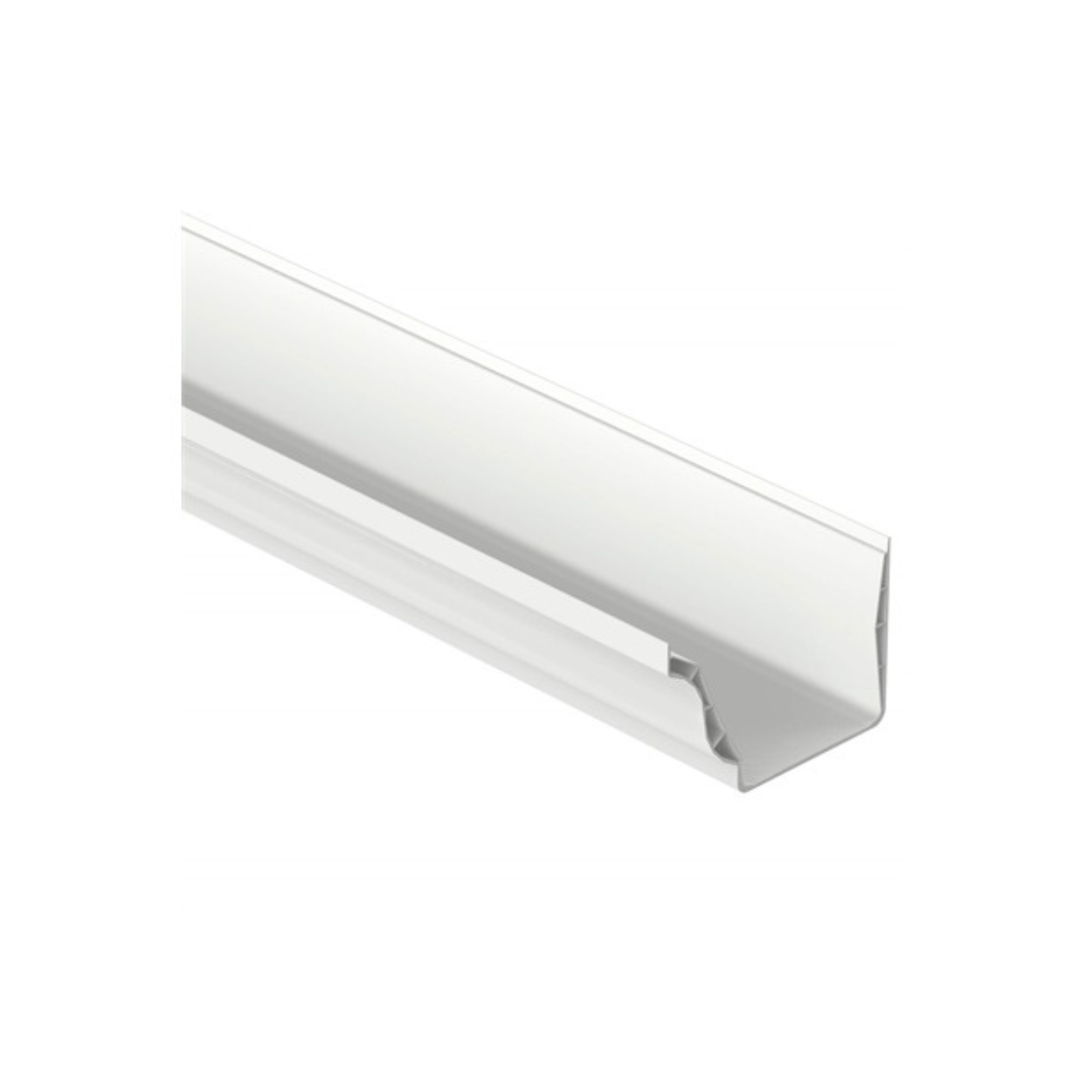 Calha PVC Aquapluv Style 3m Branca Tigre
