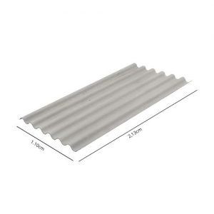 Telha Ondulada Fibrocimento 6mm Brasilit 1,10x2,13m